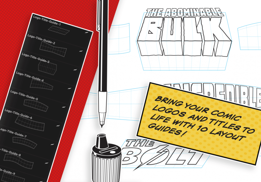 The Comic Lettering Masterclass For Procreate - Mighty Deals
